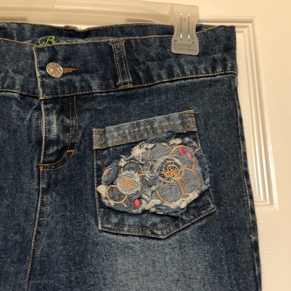 Banana USA embellished flare leg jeans - Picture 3 of 8